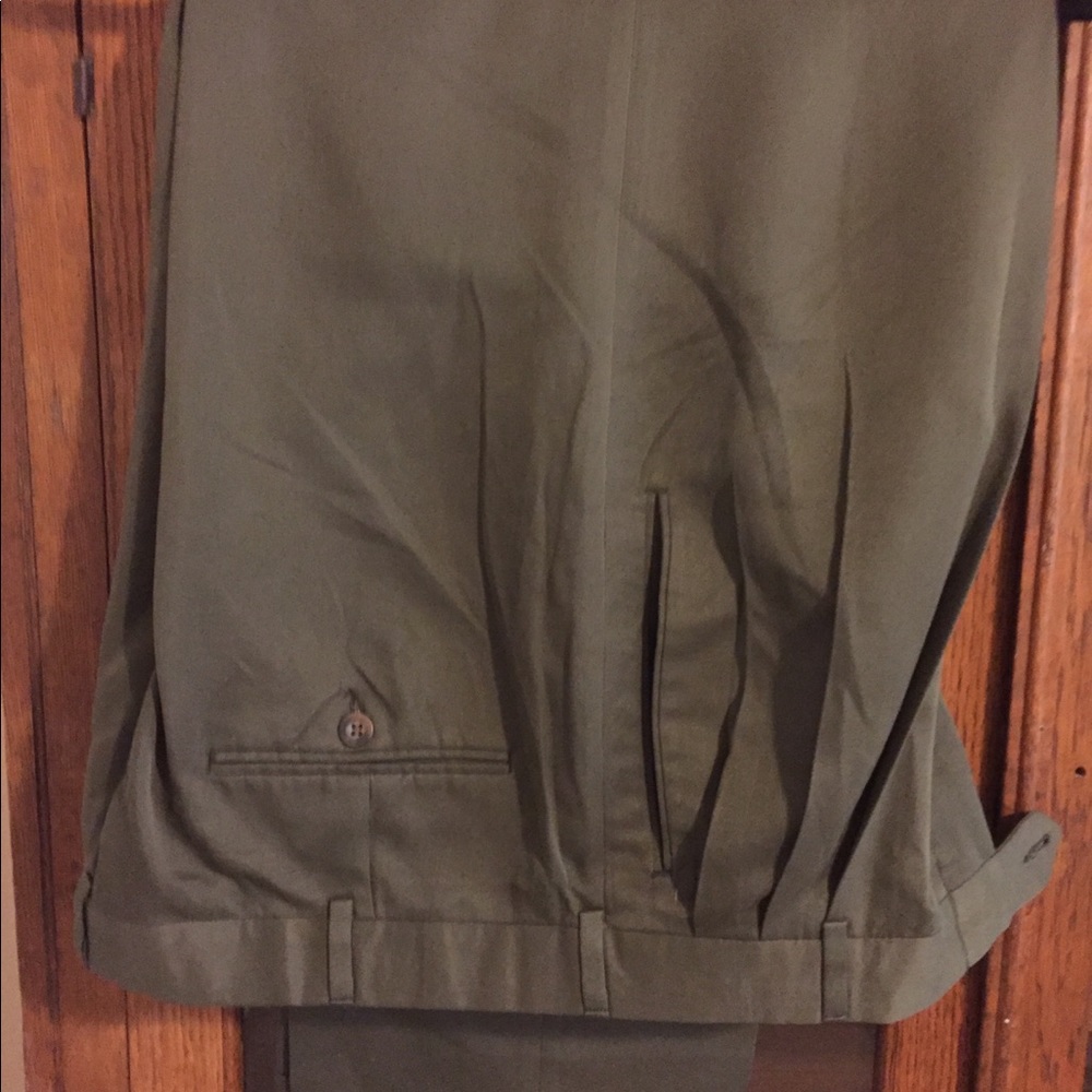 Slate dark green men’s slacks